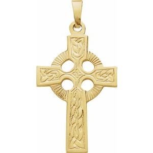 Celtic-Inspired Cross Pendant - Image 3