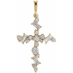 Scattered Cross Necklace or Pendant - Image 3