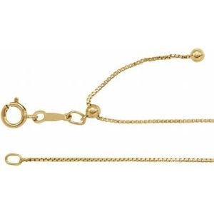 .85 mm Adjustable Box Chain