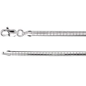 3 mm Omega Chain
