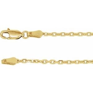 Diamond-Cut Cable Chain