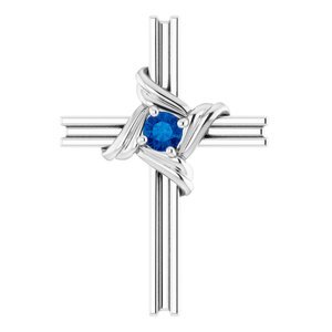 Accented Cross Pendant