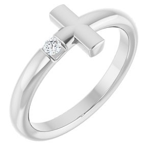 Sideways Cross Ring