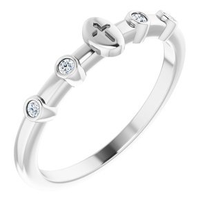 Stackable Cross Ring