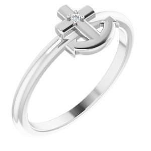 Cross Anchor Ring