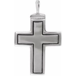 Cross Ash Holder Necklace or Pendant