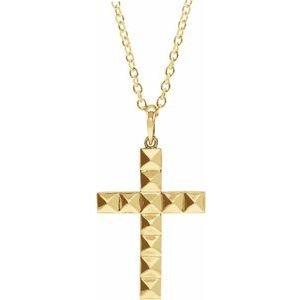 Pyramid Cross Necklace or Pendant - Image 3