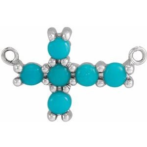 Sideways Cross Necklace or Center