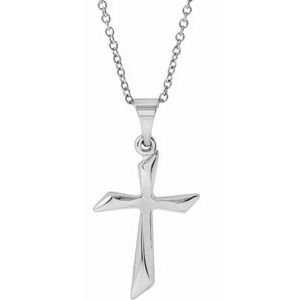 Hollow Cross Necklace or Pendant