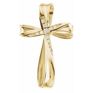 Accented Cross Pendant