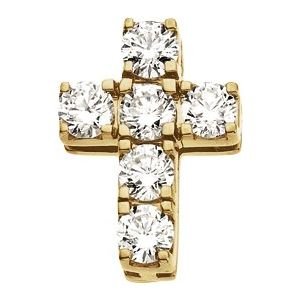 Accented Cross Pendant