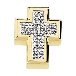 Accented Cross Pendant