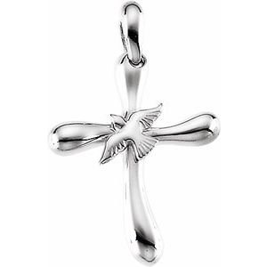 Cross with Dove Pendant