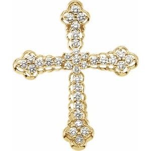 Accented Cross Pendant
