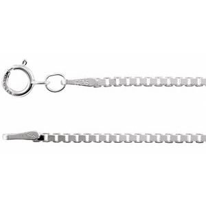 1.5 mm Diamond-Cut Box Chain