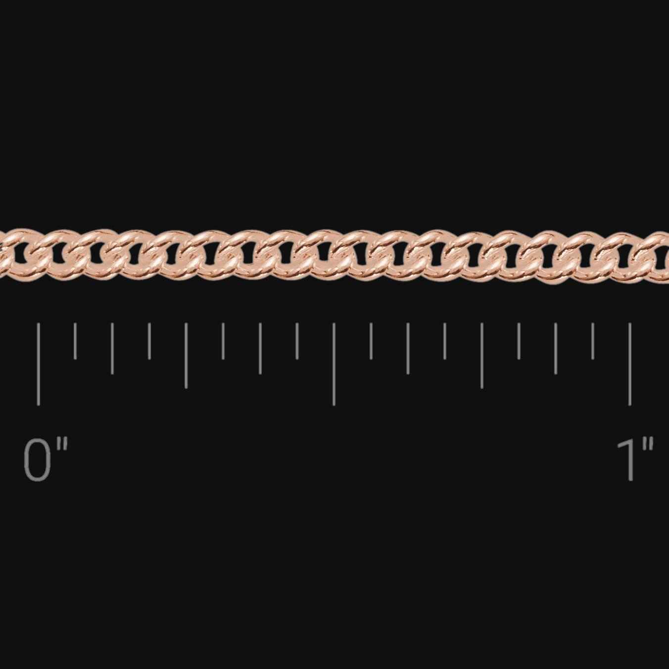 2.25 mm Curb Chain