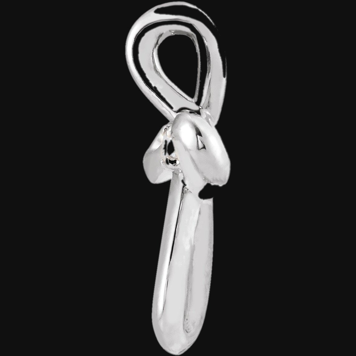 Solitaire Cross Necklace or Pendant - Image 2