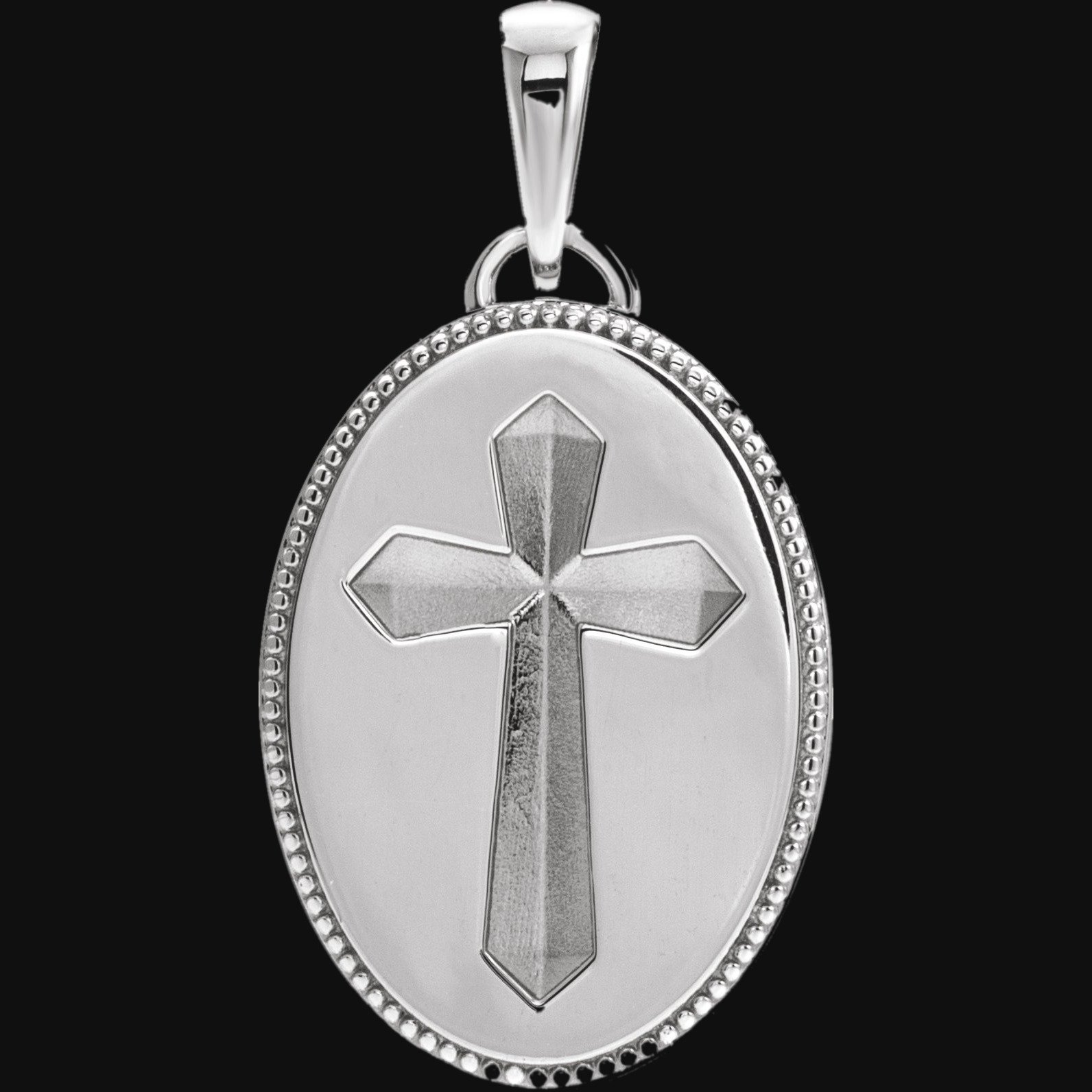 Cross Medal Necklace or Pendant